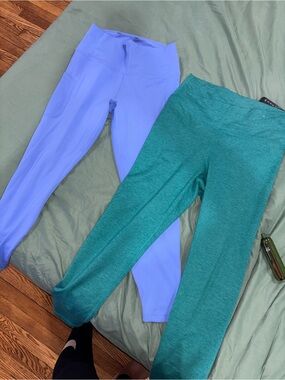 NIKA Periwinkle Performance Leggings with Hidden Pocket